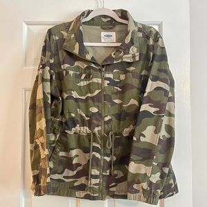 Camo Anorak Jacket